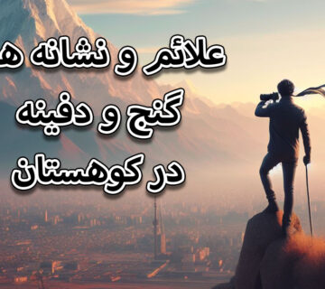 علائم و نشانه های گنج و دفینه در کوهستان