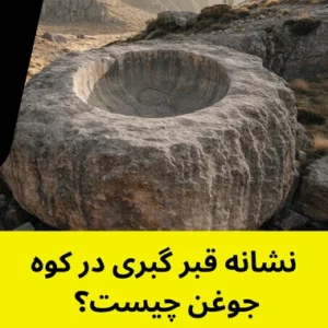 نشانه قبر گبری در کوه؛ جوغن چیست؟
