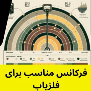 فرکانس مناسب برای فلزیاب