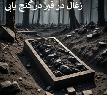 زغال در قبر در گنج یابی
