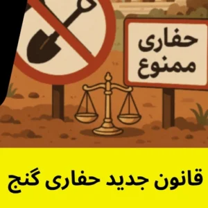 قانون جدید حفاری گنج