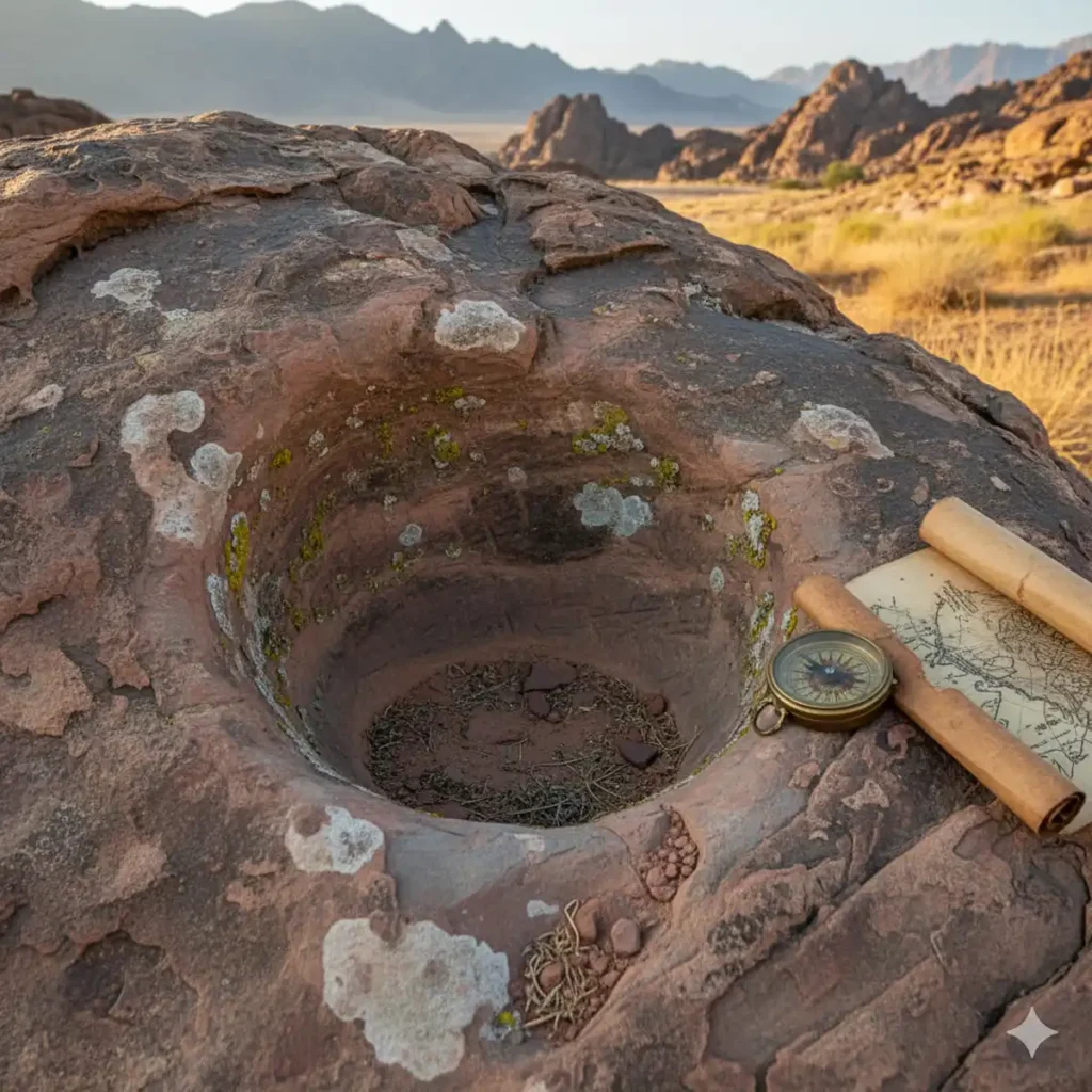 تک جوغن روی سنگ در گنج یابی