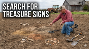 علائم وجود گنج در زمین کشاورزی و نشانه های دفینه